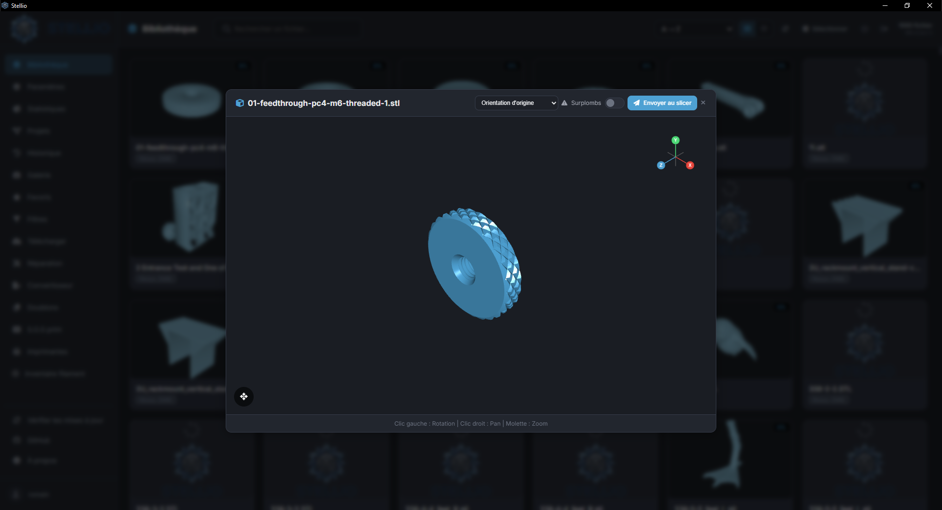 Visualiseur 3D Interactif